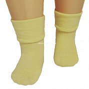RuSocks носки детские однотонные с отворотом ассорти Д-107